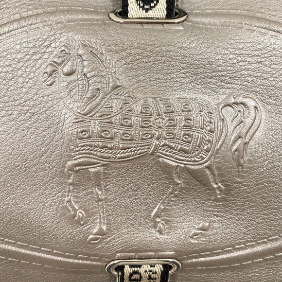 Fendi Pewter Villa Borghese Selleria Leather Bag - Picture 7 of 15